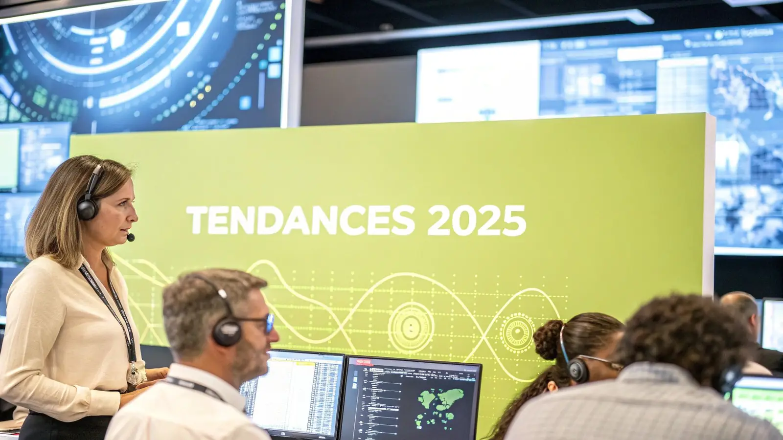 Tendances IA call centers 2025 : la révolution des centres de contact au service de l'humain