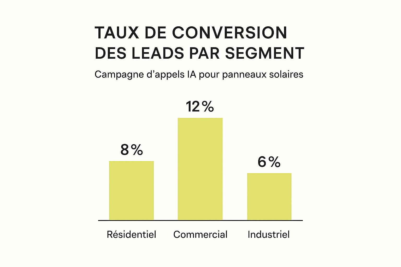 Infographic about Campagne d'appels IA pour promotion panneaux solaires