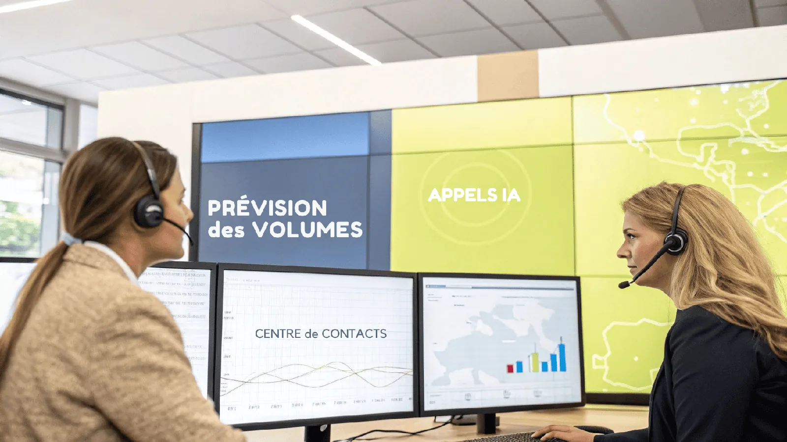 Prévision du Volume d'Appels pour Centre de Contacts grâce à l'IA