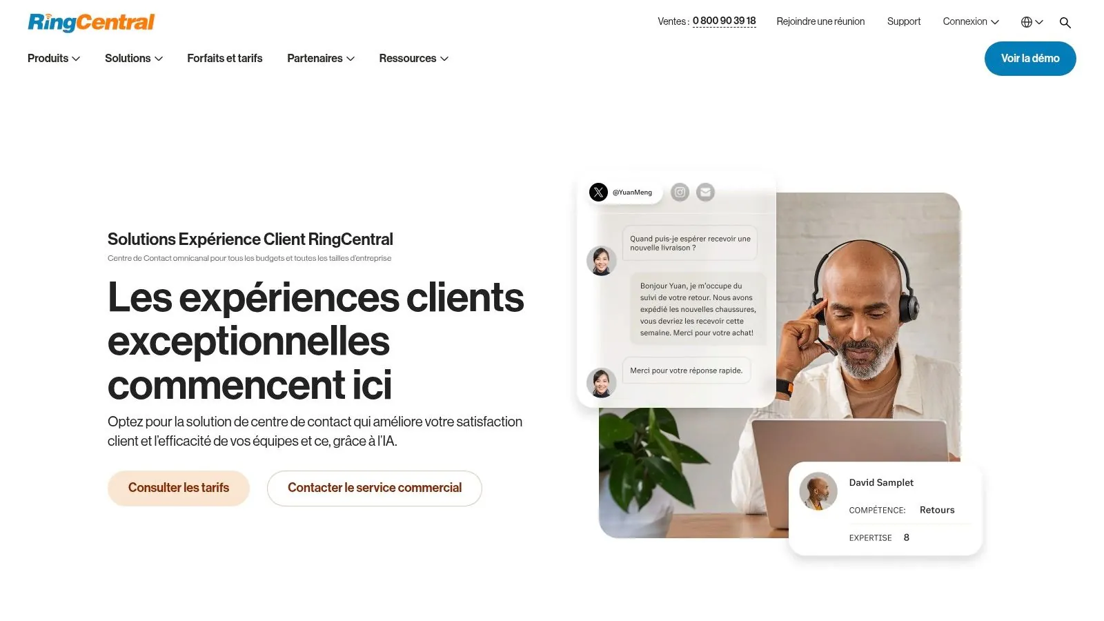 RingCentral Contact Center