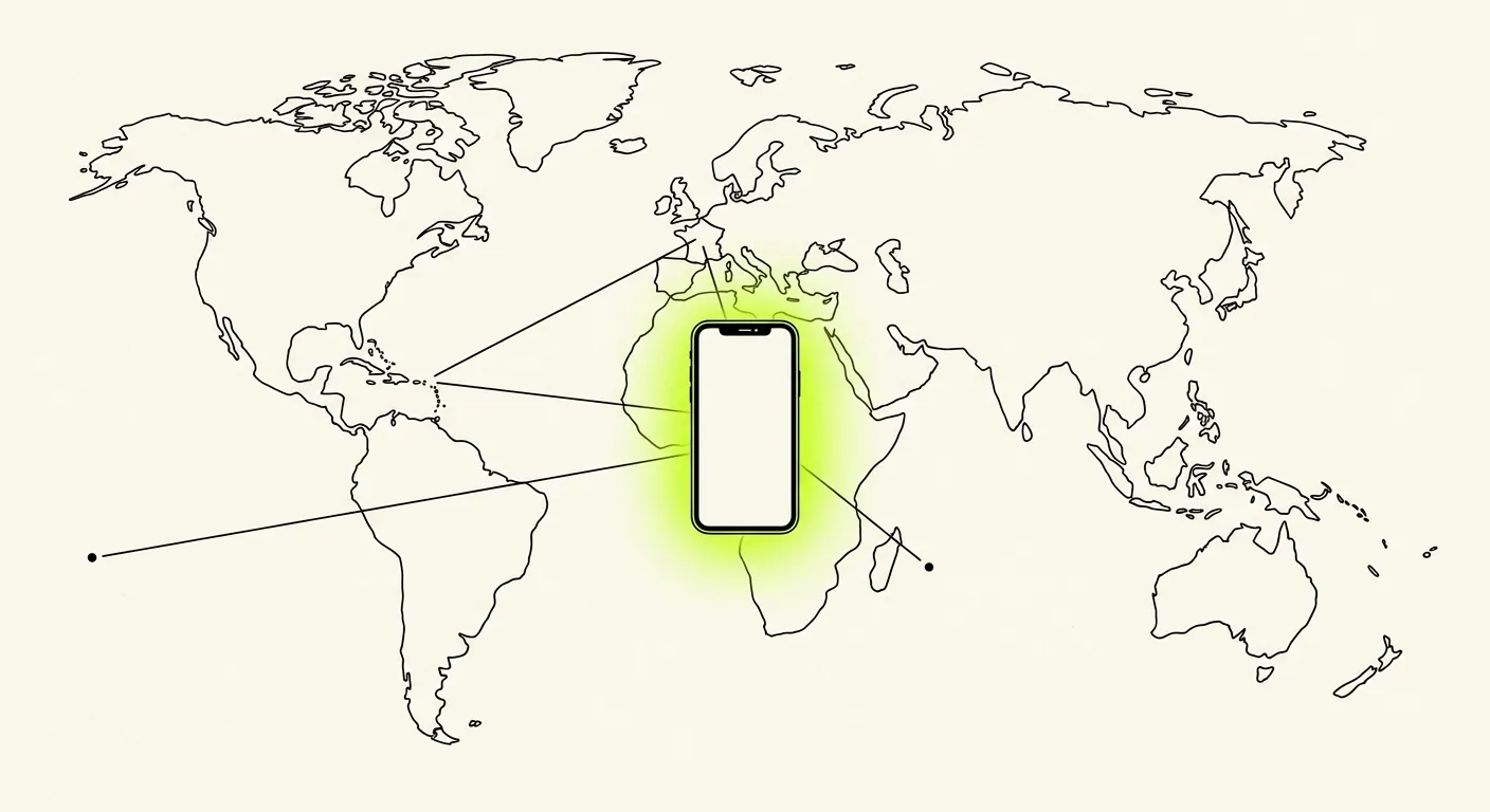 Illustration renvoi d'appel international vers Tala