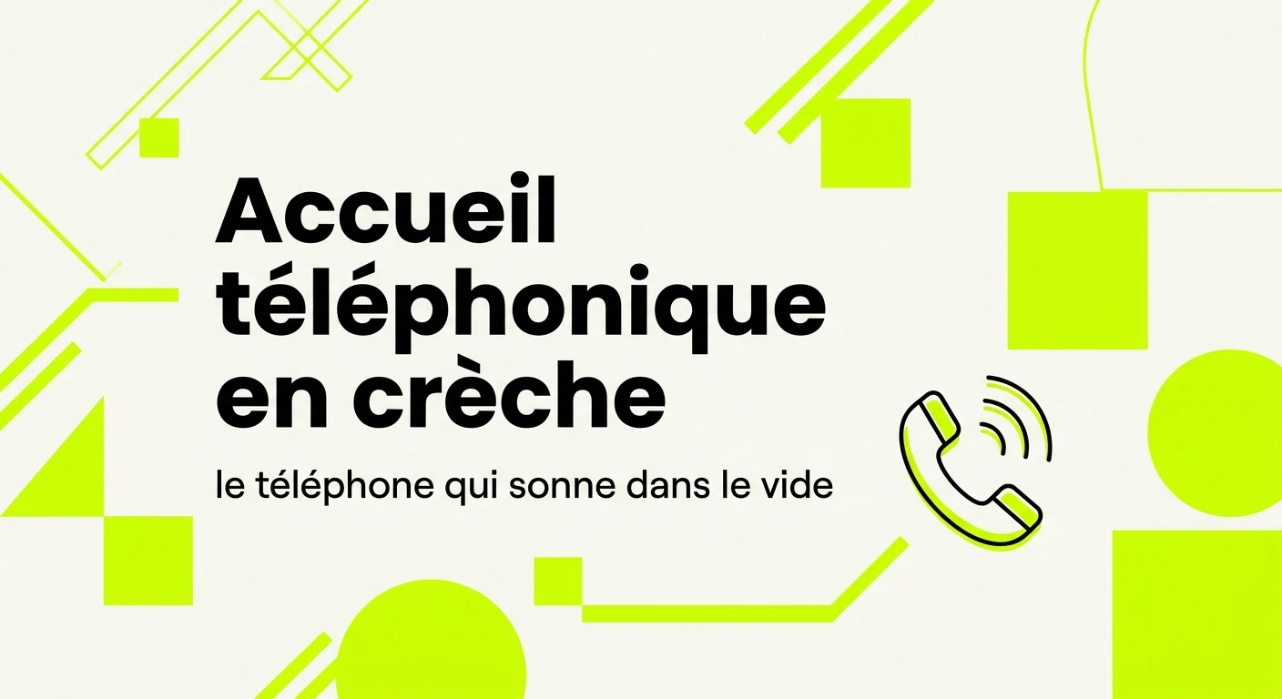 Accueil téléphonique en crèche : le taux d'encadrement, premier obstacle au décroché