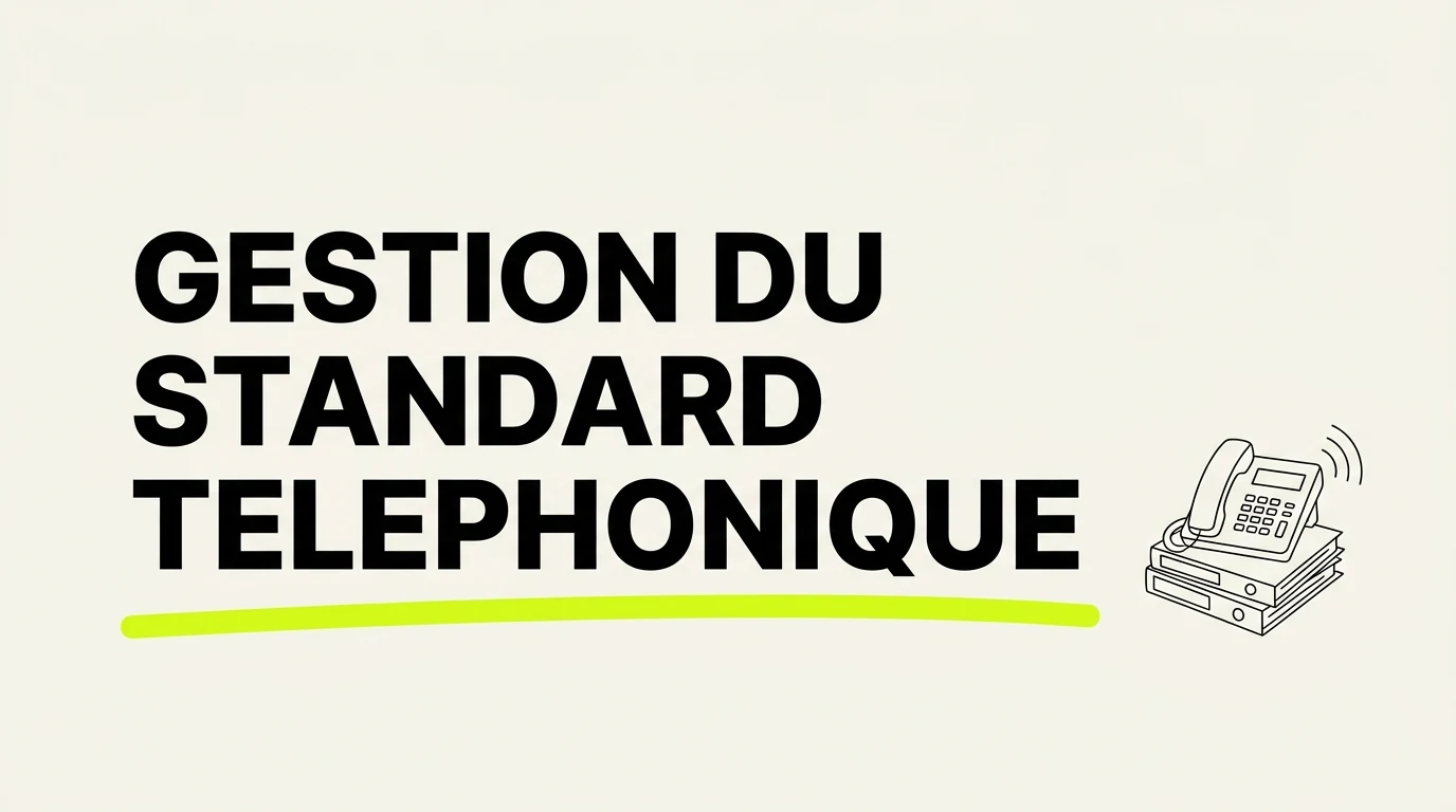 Gestion du standard téléphonique : ce qui tient en PME