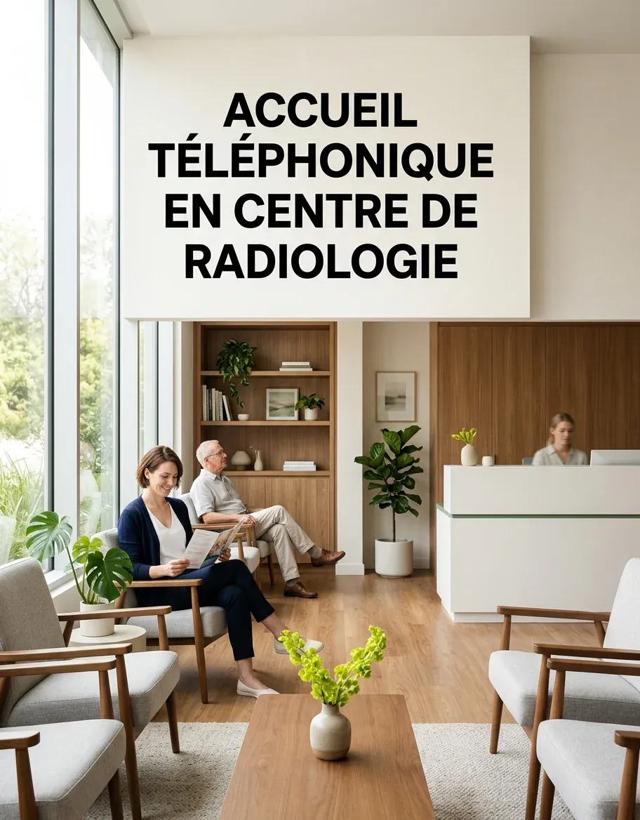 Accueil téléphonique centre de radiologie : ce qu'une IA peut gérer seule