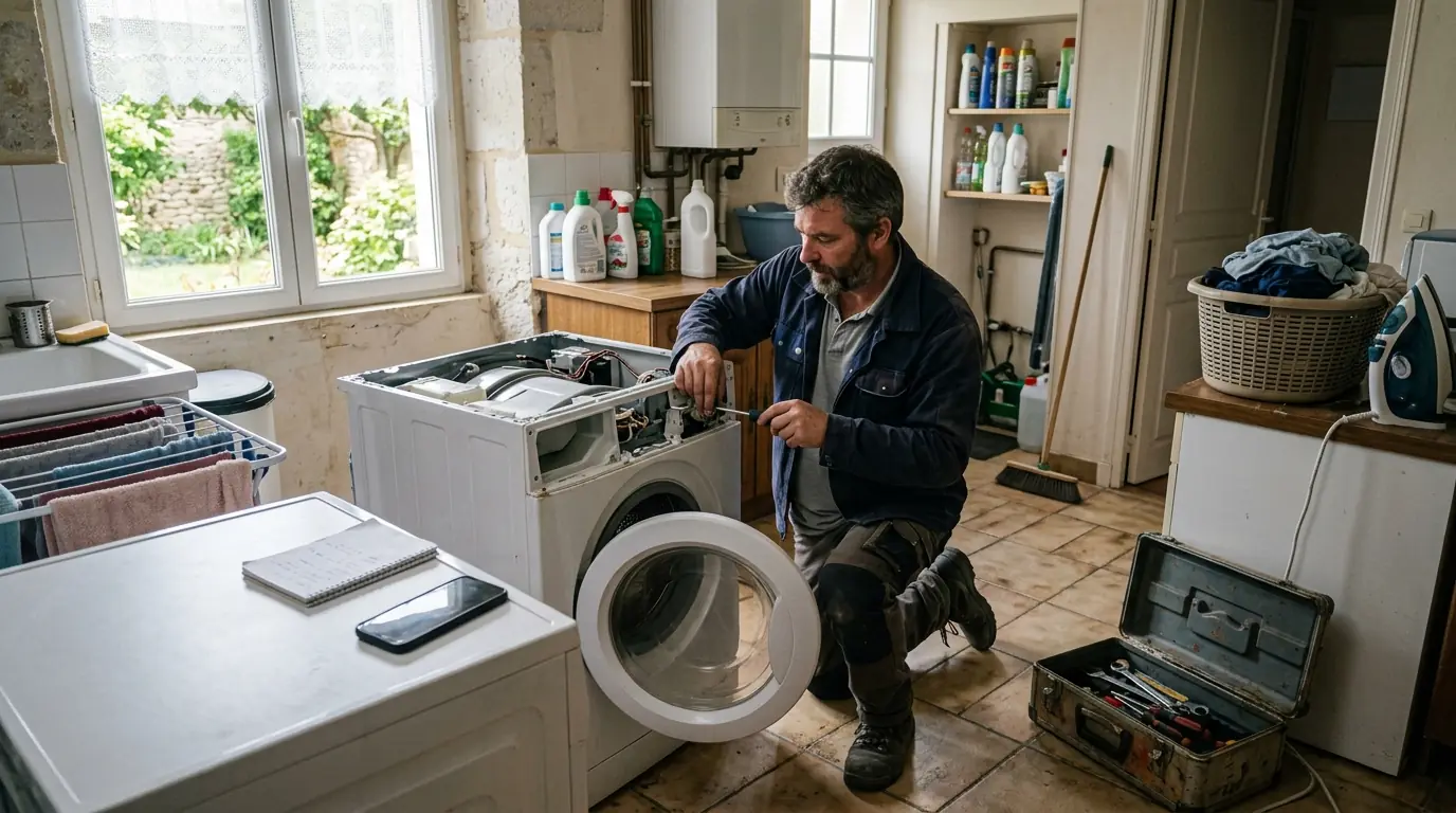 Assistant vocal dépannage électroménager : qualifier l'appel avant de sortir la camionnette