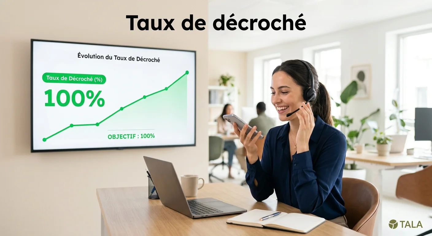 Taux de décroché : le chiffre que vos appels manqués vous cachent