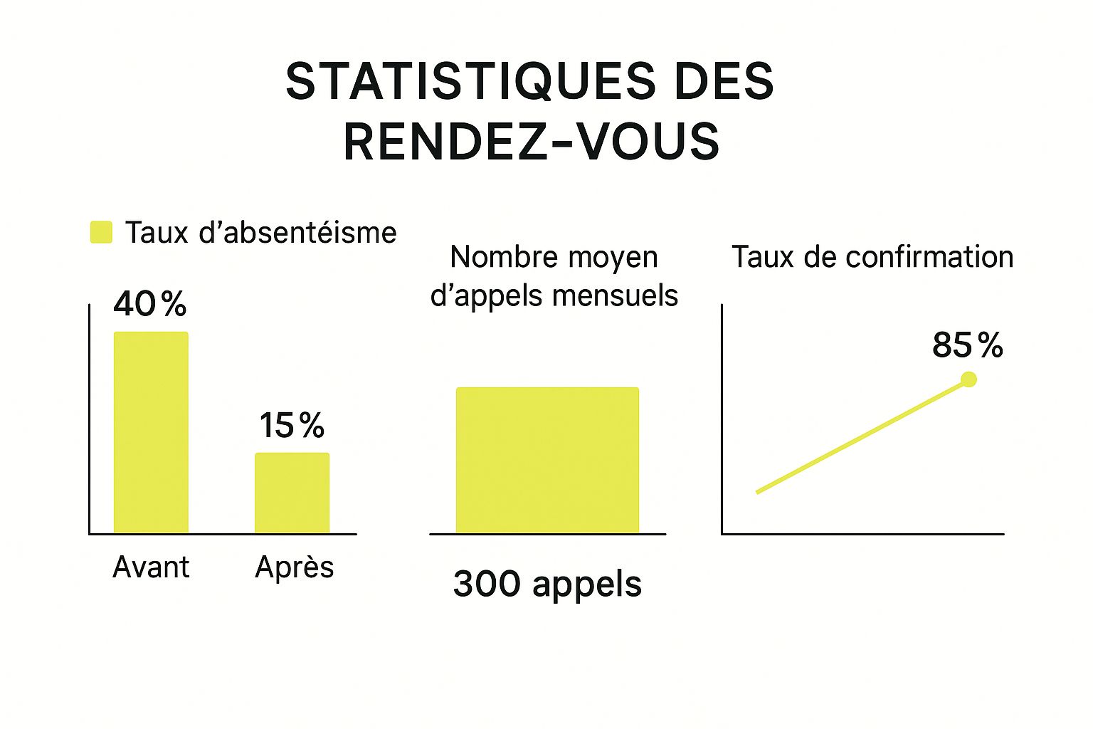 Infographic about Rappel RDV tatoueur automatique par téléphone