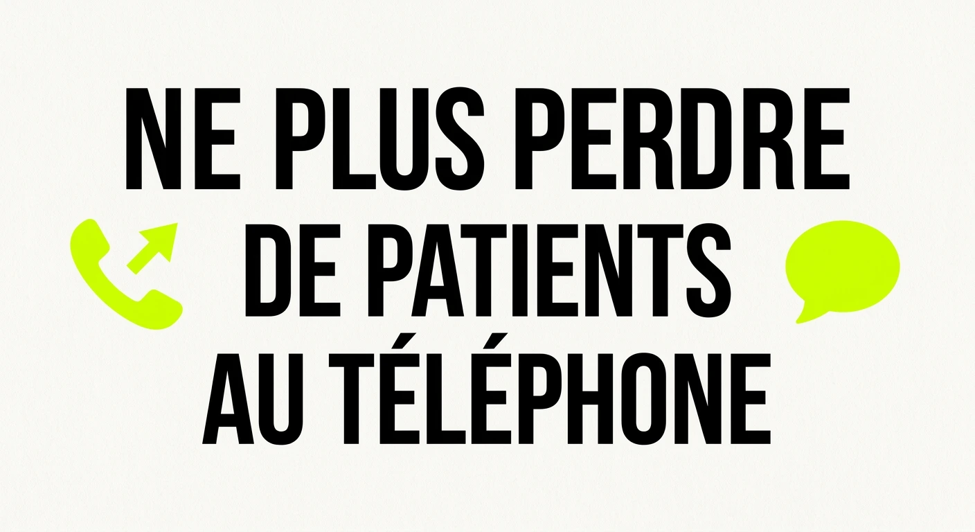 Prise de rendez-vous diététicien nutritionniste IA : ne plus perdre de patients au téléphone