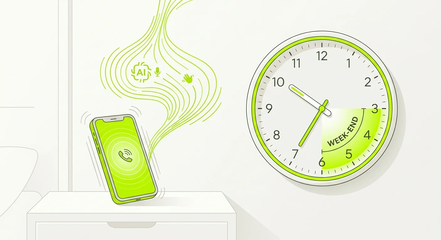 Permanence téléphonique week-end : comment ne plus perdre d'appels le samedi et dimanche