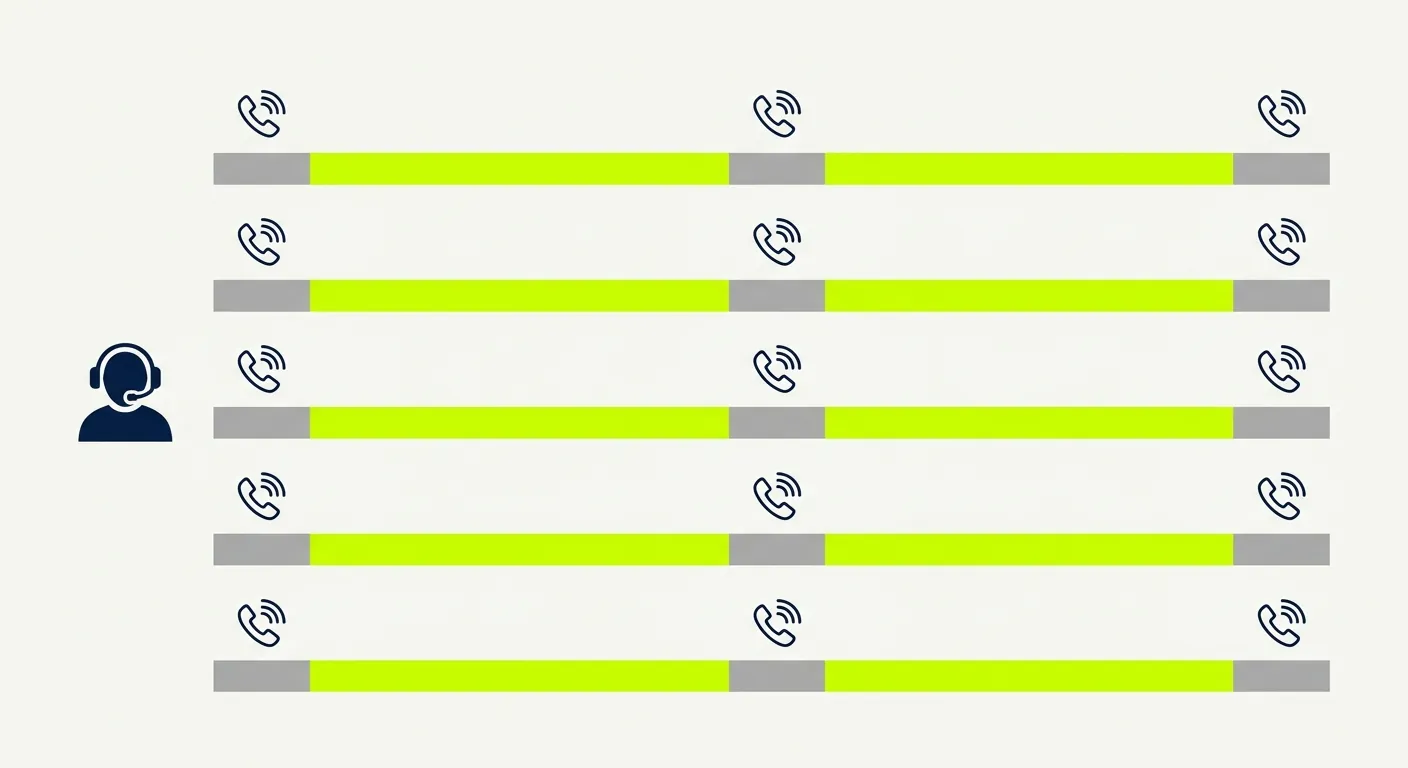 Une semaine d'ouverture où les heures couvertes par un seul standardiste laissent des créneaux sans personne au téléphone