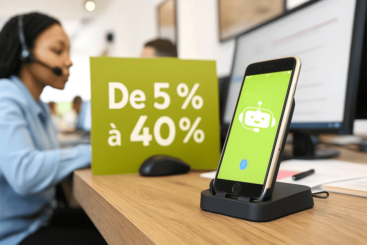 NPS automatisé par appels IA : passer de 5 % à 40 % de réponses