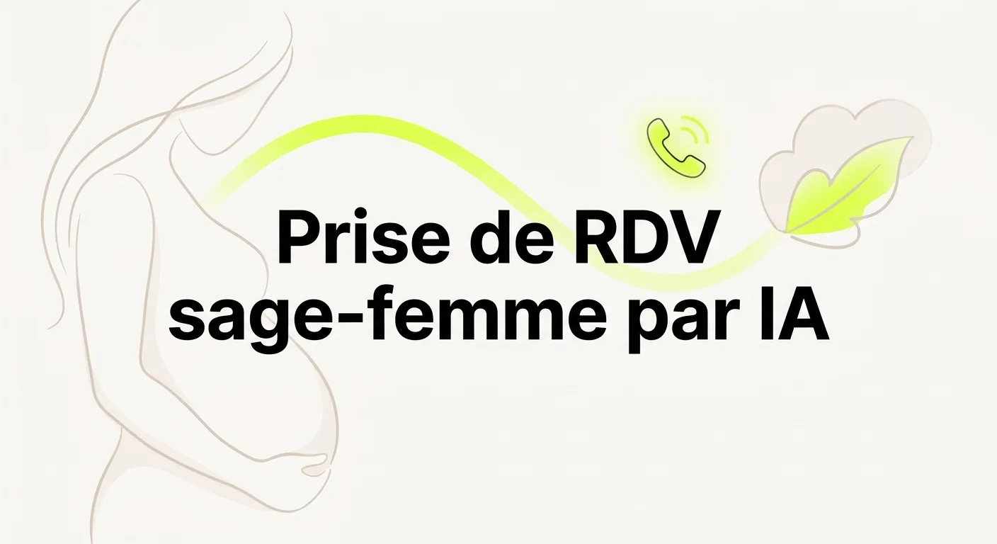 Prise de RDV sage-femme : ce qu'un agent vocal IA a le droit de faire au téléphone