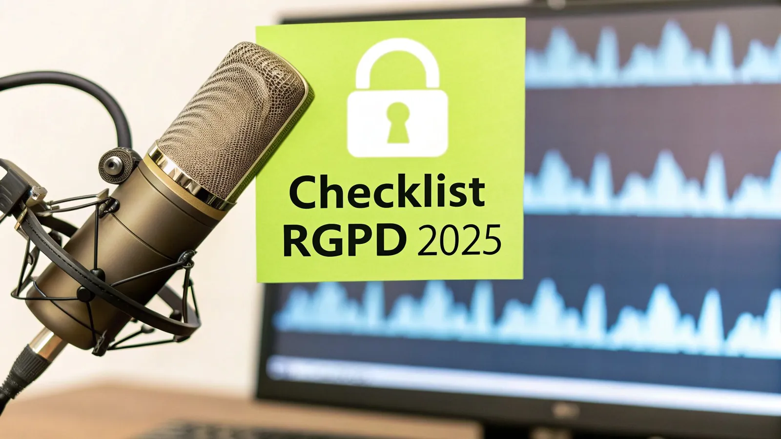 IA vocale & RGPD : la checklist conformité en 2025