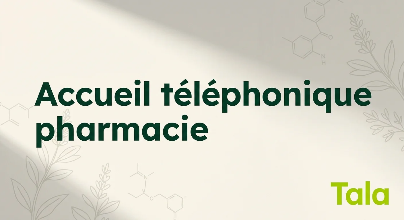L'accueil téléphonique en pharmacie : un problème structurel que l'officine porte seule