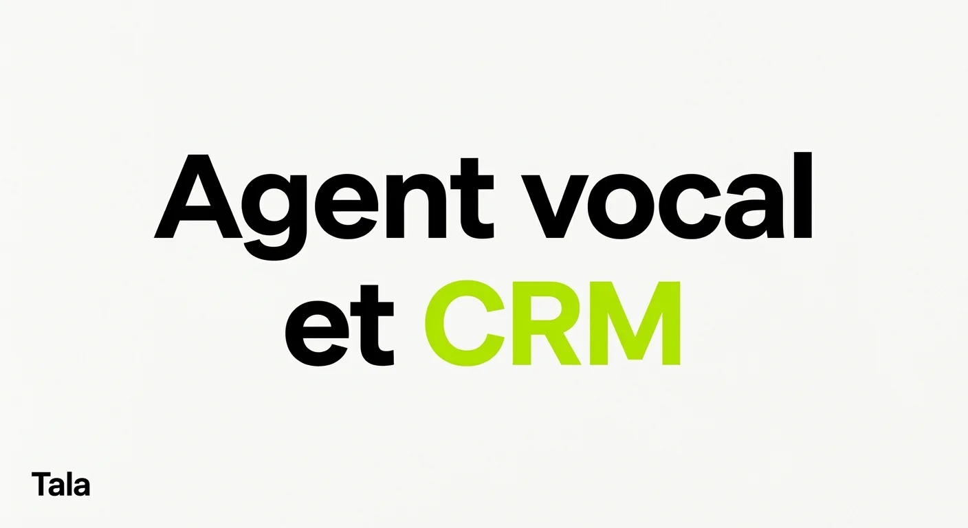 Agent vocal et CRM : comment synchroniser automatiquement vos données d'appel