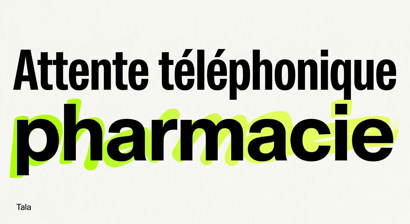 Attente téléphonique en pharmacie : ce que ça coûte et comment la supprimer