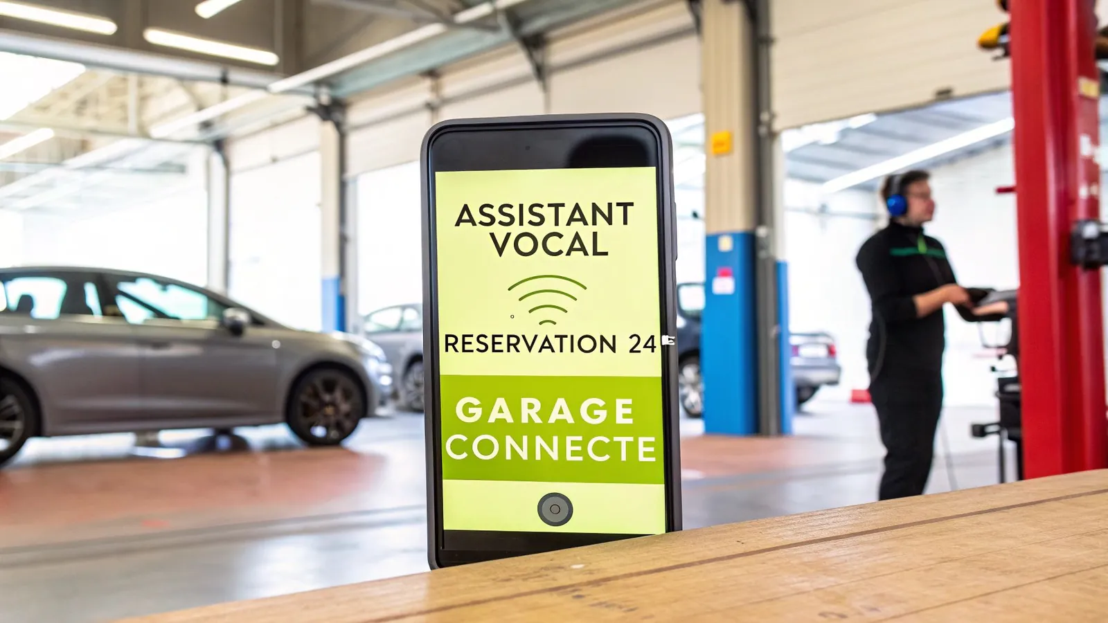 Assistant vocal de gestion des réservations pour garage automobile