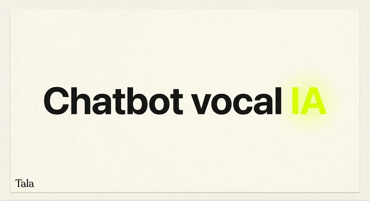 Chatbot vocal IA : la vraie différence avec un SVI