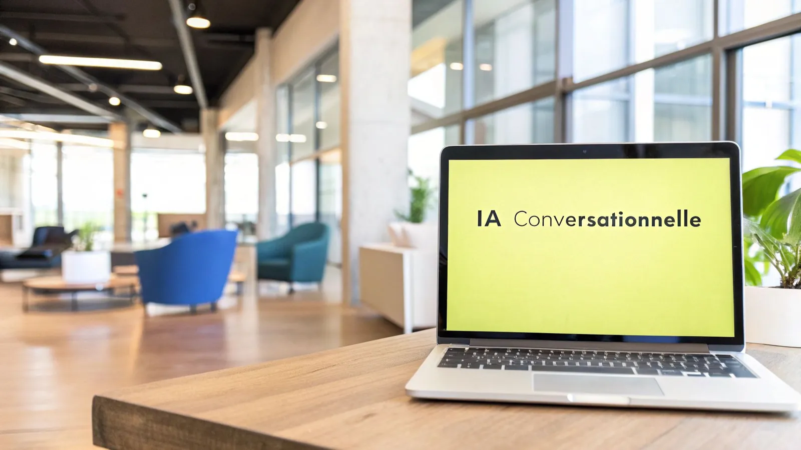 Image d'un assistent d'IA conversationnelle