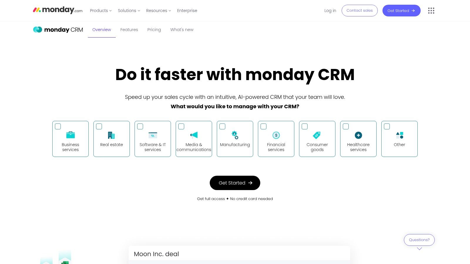 Monday.com CRM