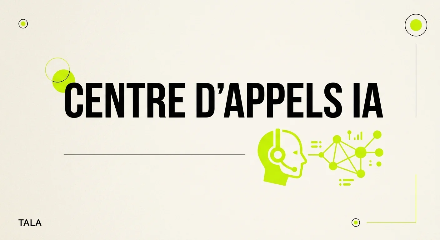 Centre d'appels IA : automatiser l'accueil téléphonique sans infrastructure lourde