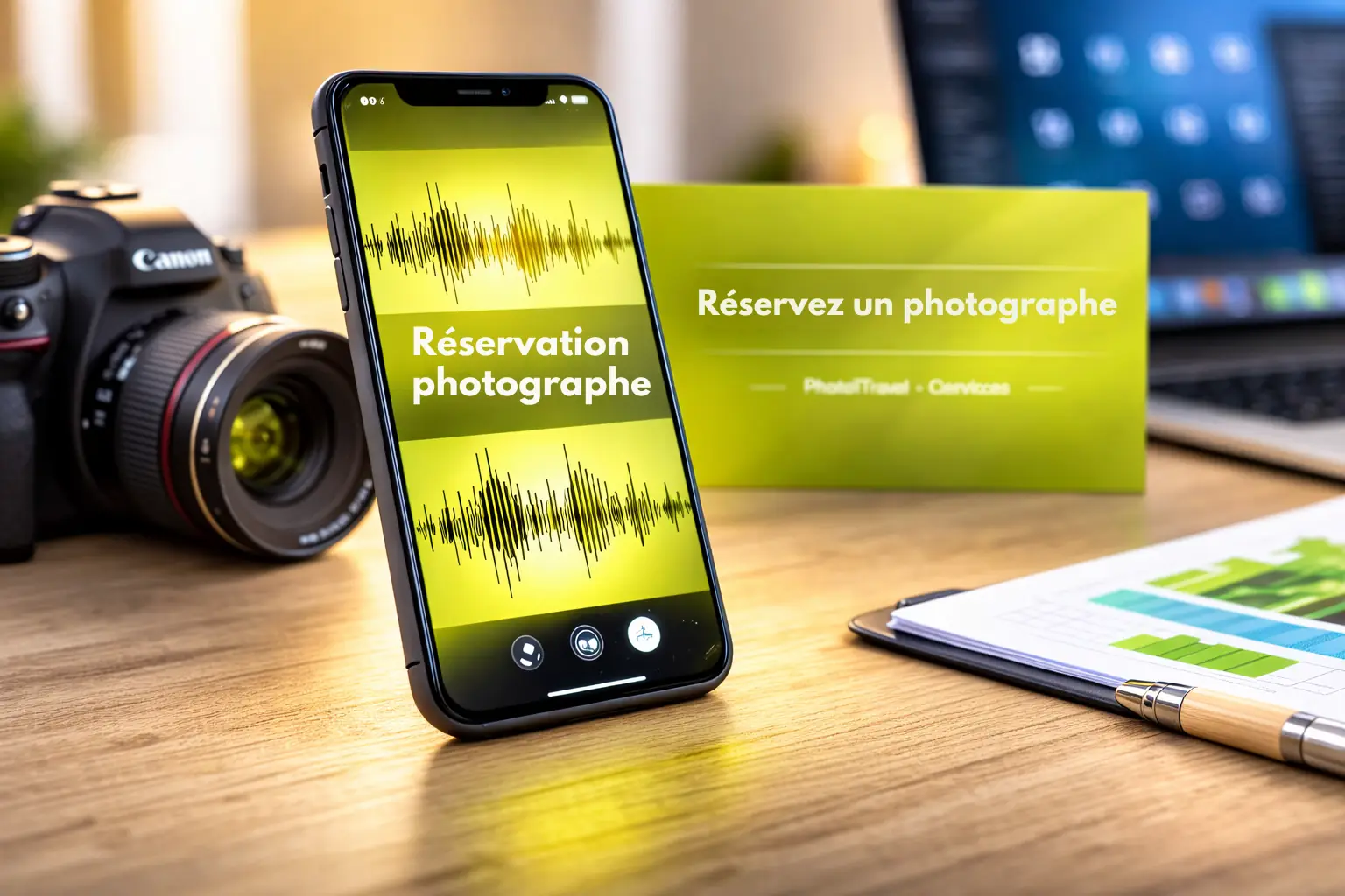 Assistant vocal pour photographes : Convertissez vos appels en rendez-vous