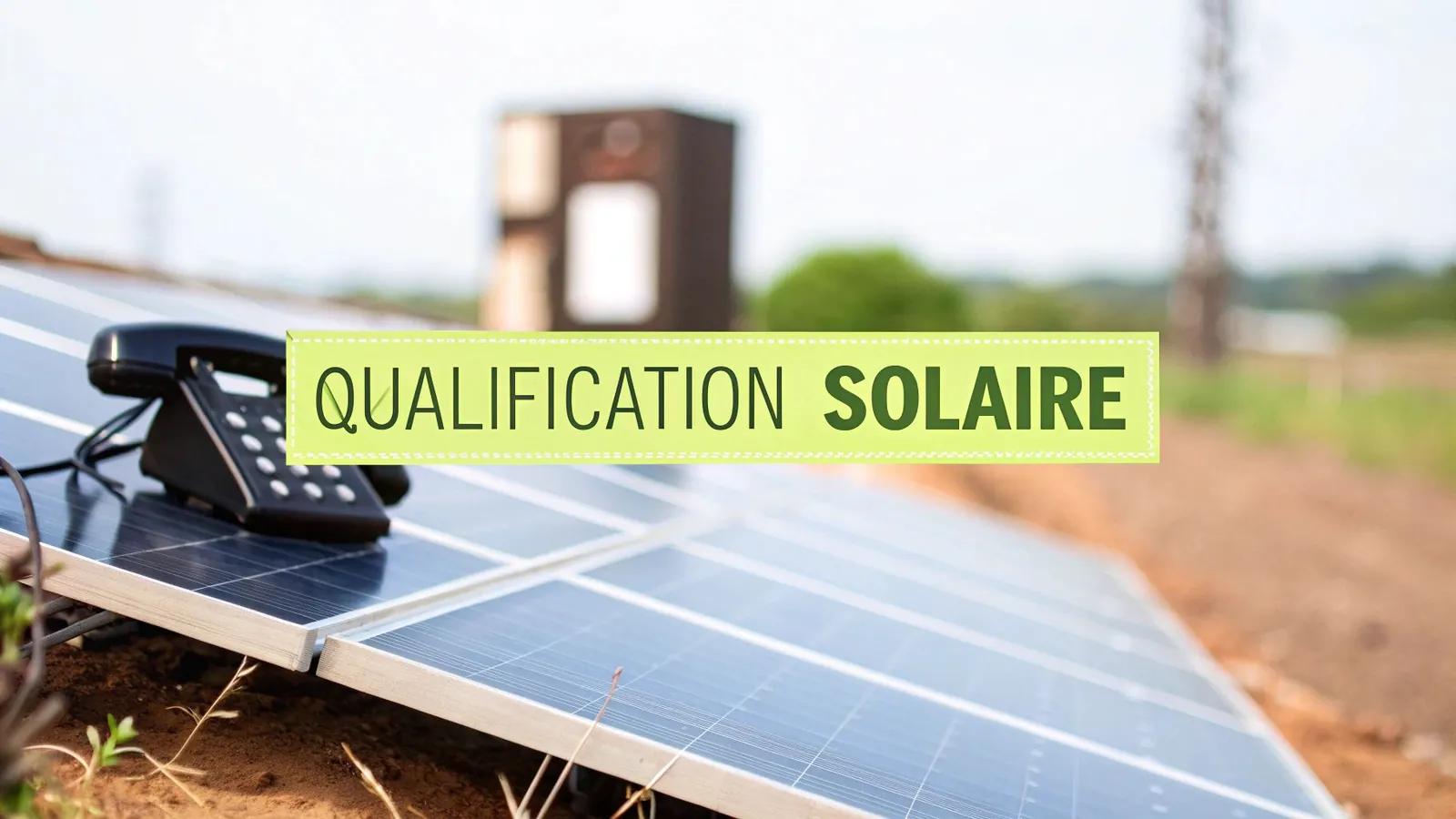Qualification lead solaire automatique par téléphone | Boostez vos conversions