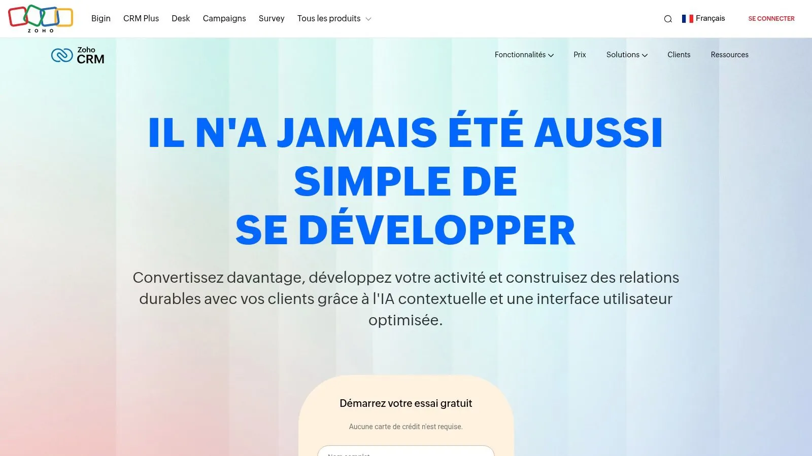 Zoho CRM