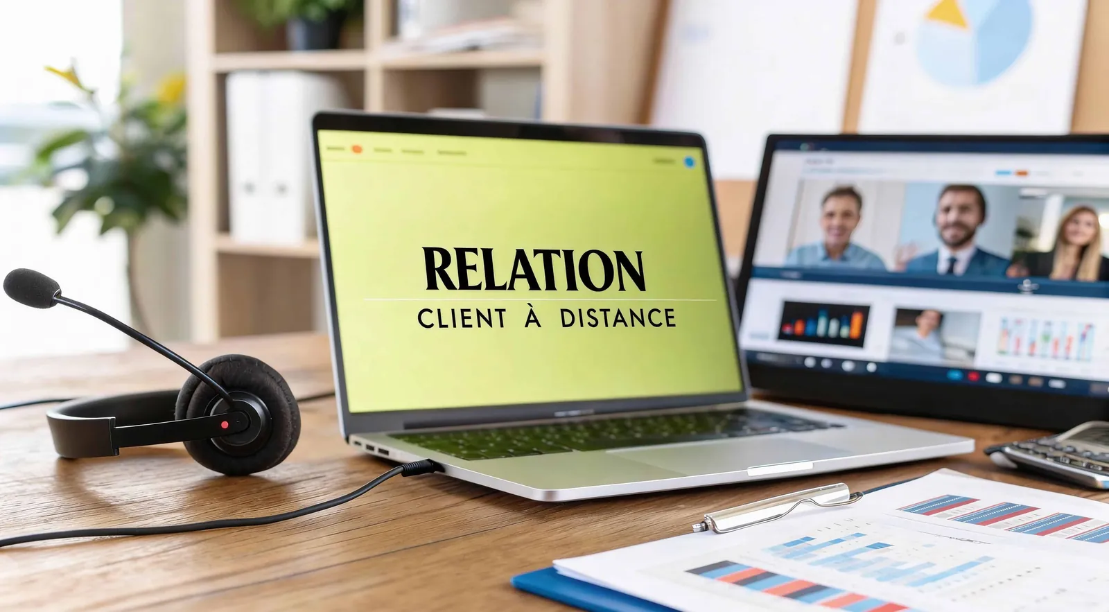 Formation relation client à distance: guide pratique et KPIs