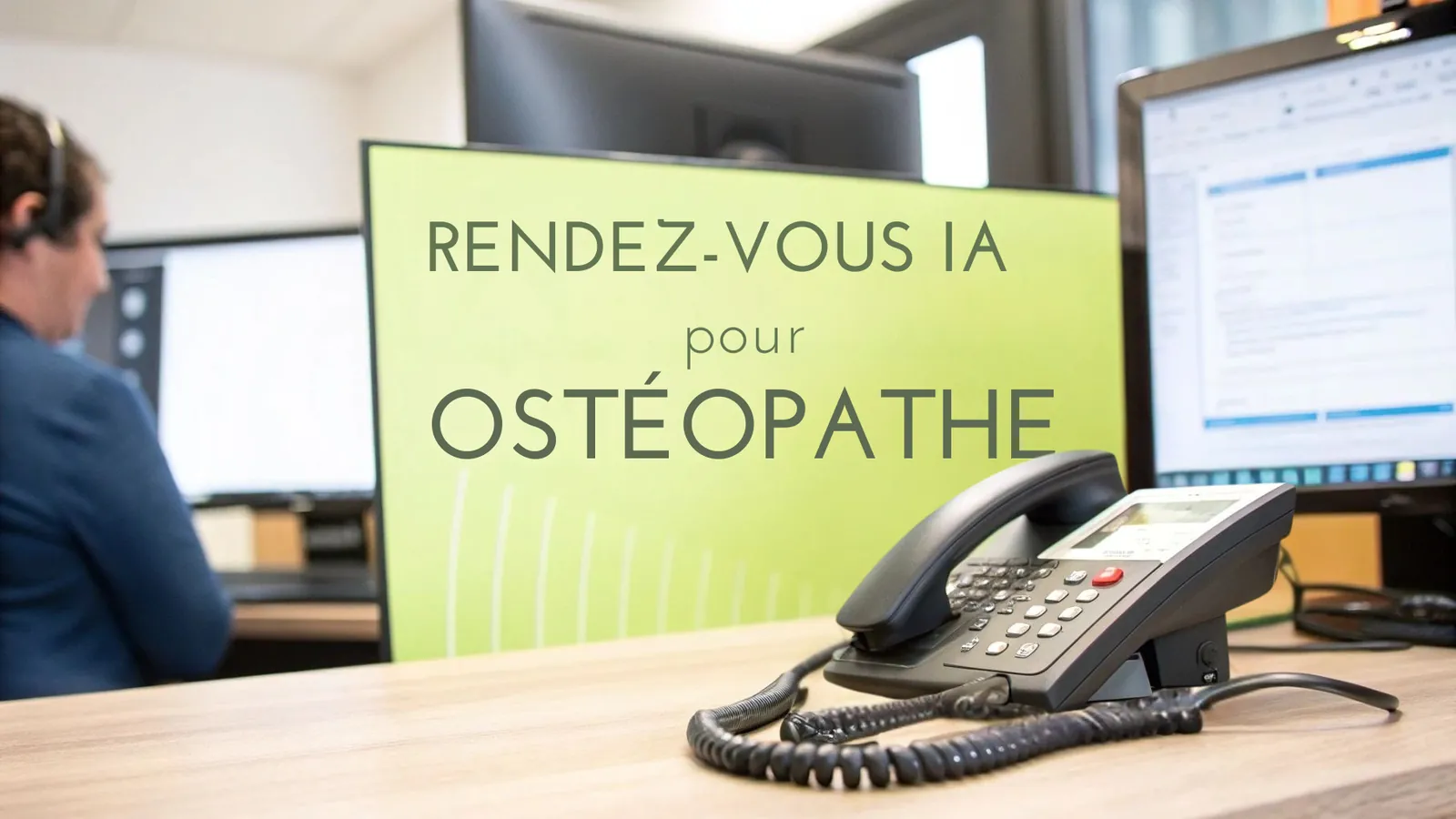 IA de prise de rendez-vous pour ostéopathe : optimisez votre cabinet et libérez du temps