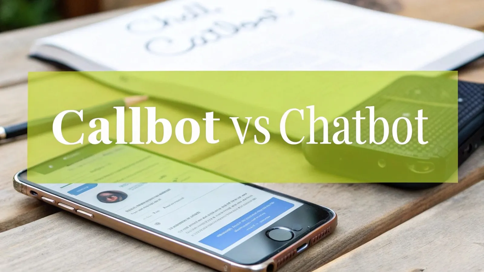 Callbot vs chatbot : comprendre les différences et optimiser leur complémentarité