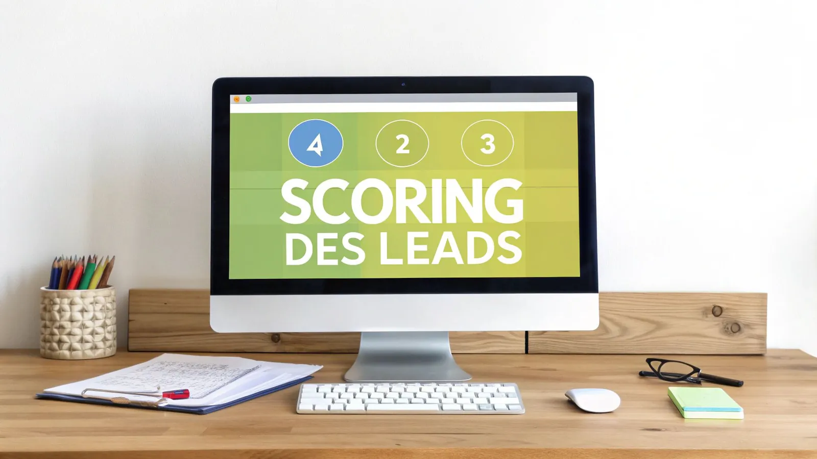 Un écran d'ordinateur affiche le texte 