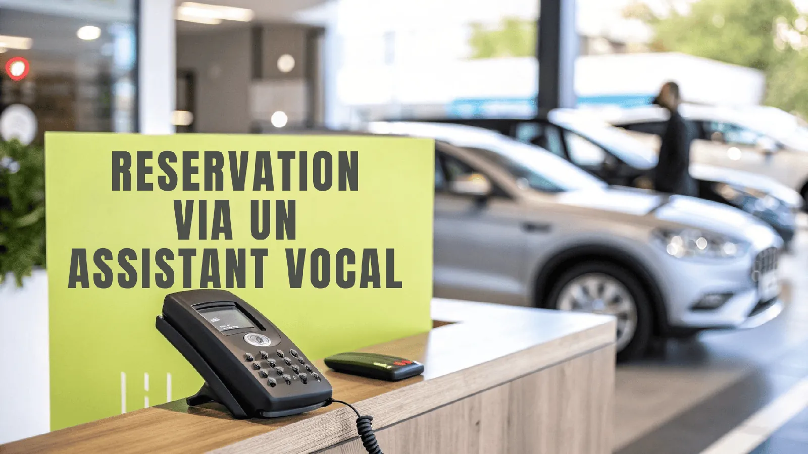 Prise de Réservation pour Location de Véhicule grâce à un Assistant Vocal