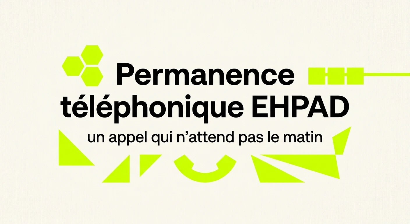 Permanence téléphonique EHPAD : ce que l'IA vocale peut couvrir sans remplacer le soin