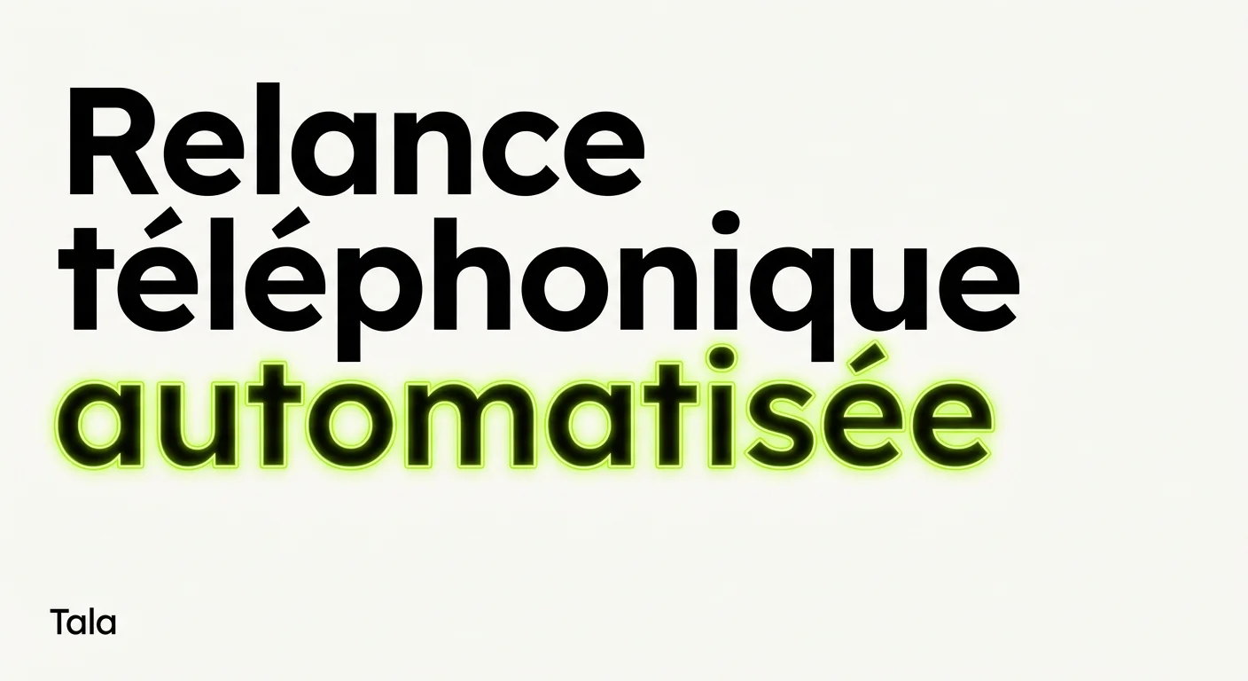Relance téléphonique automatisée : comment l'IA reprend cette tâche à votre place