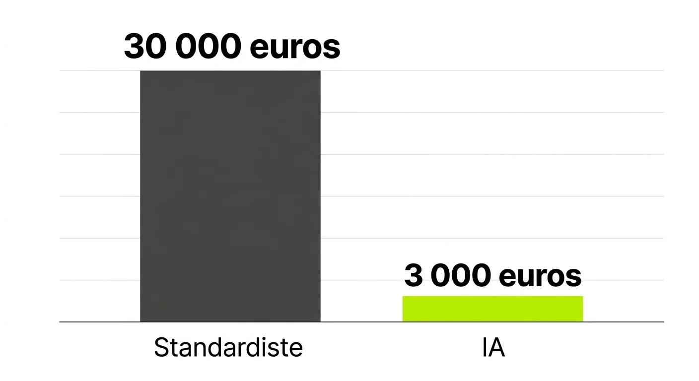 ROI du standard téléphonique IA : calcul concret pour une PME