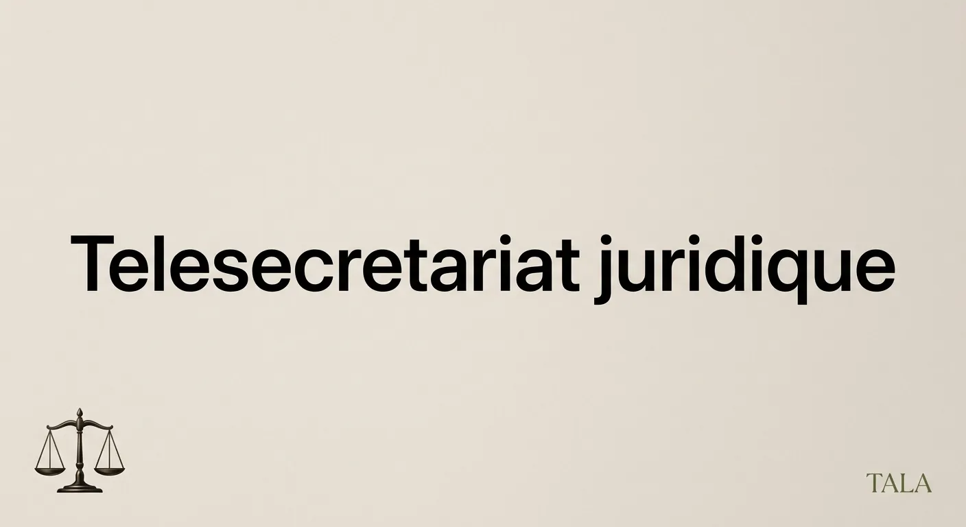 Télésecrétariat juridique : automatiser l'accueil de votre cabinet